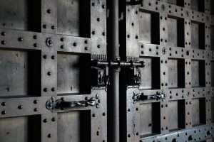 puerta metal